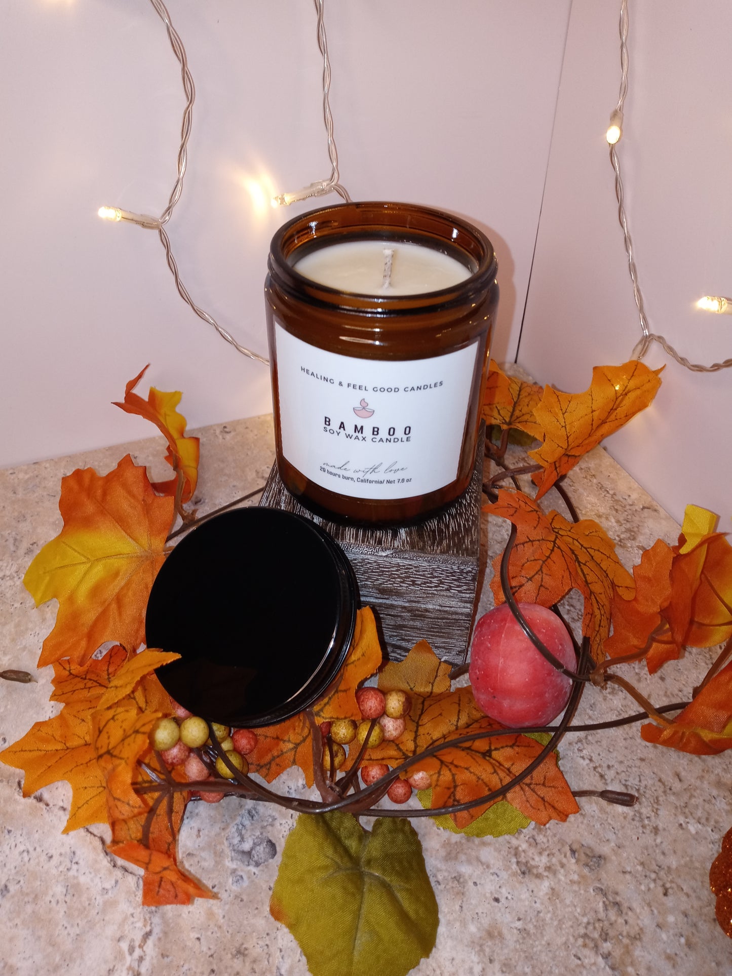 Glass Fall Scented Candles