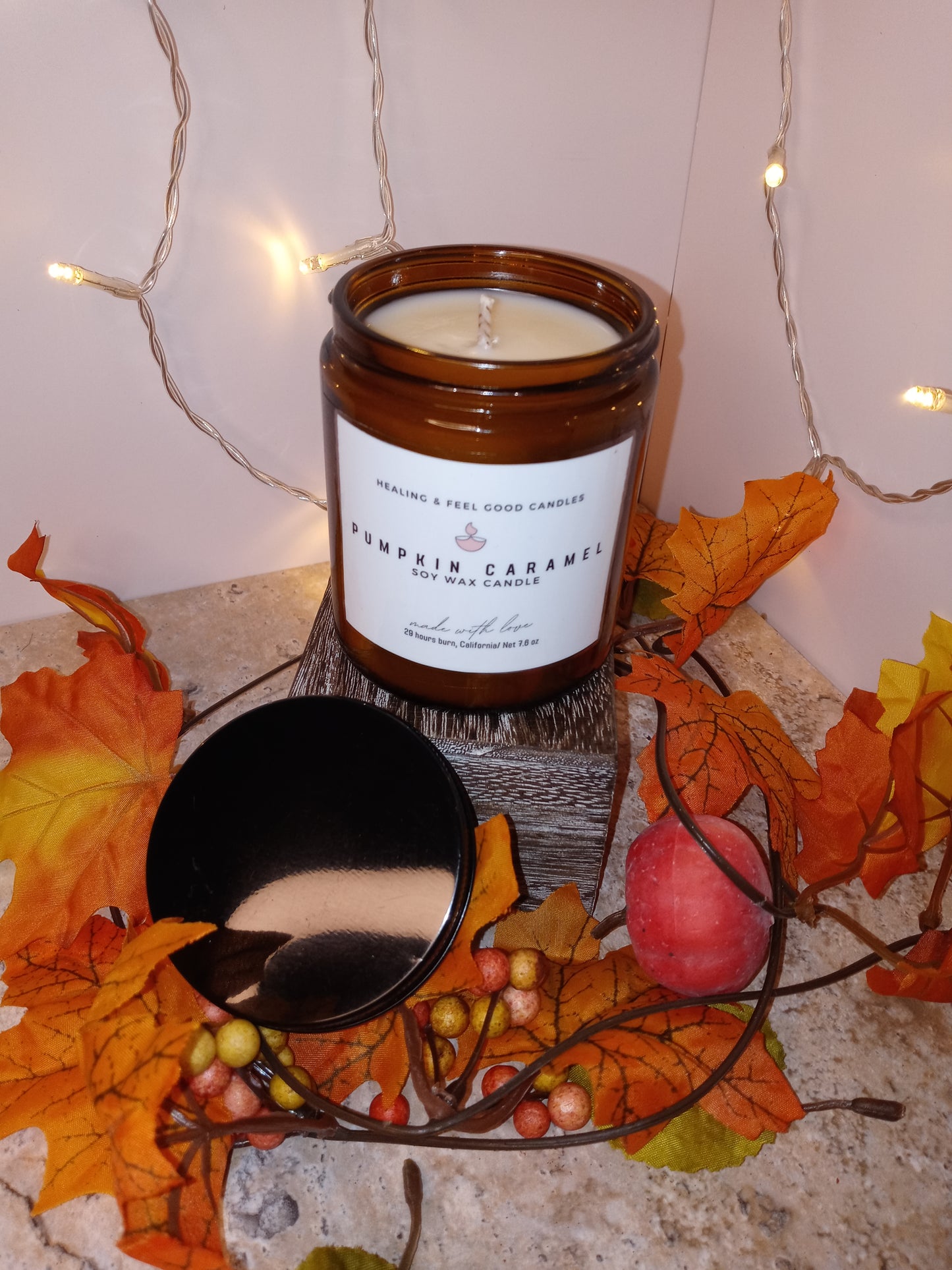 Glass Fall Scented Candles