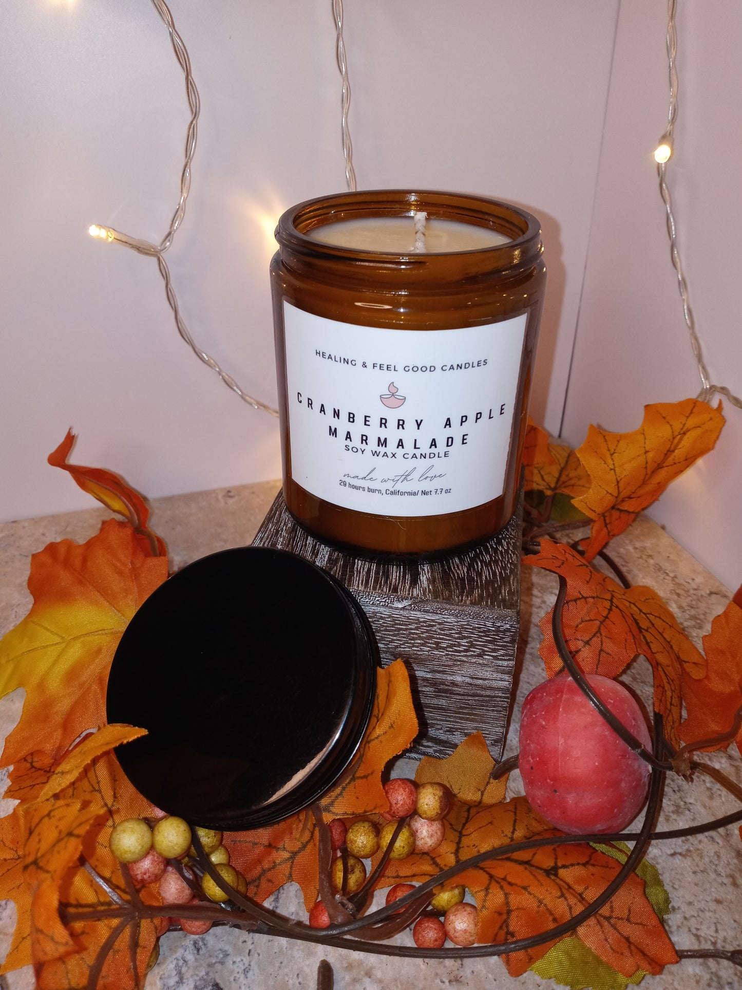 Glass Fall Scented Candles