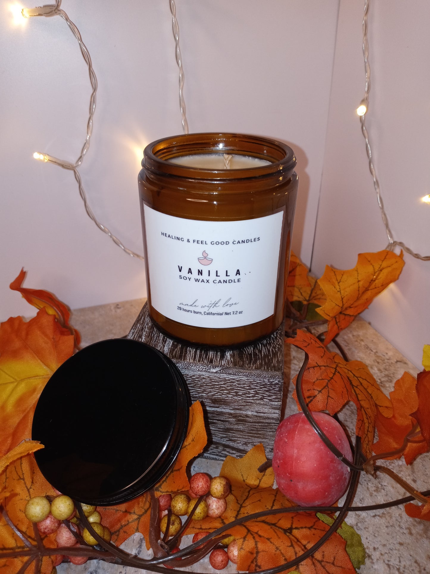 Glass Fall Scented Candles