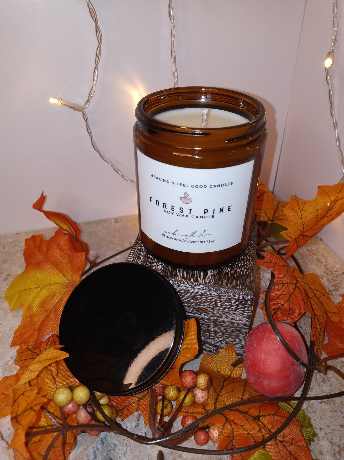 Glass Fall Scented Candles